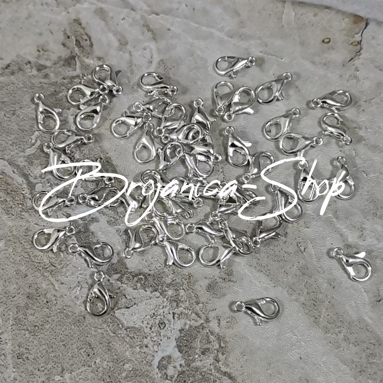 M835 Karabinjer za nakit 10mm u srebrnoj boji