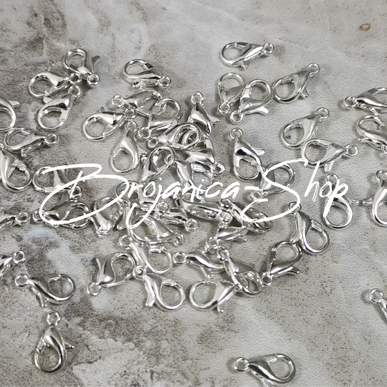 M835 Karabinjer za nakit 10mm u srebrnoj boji